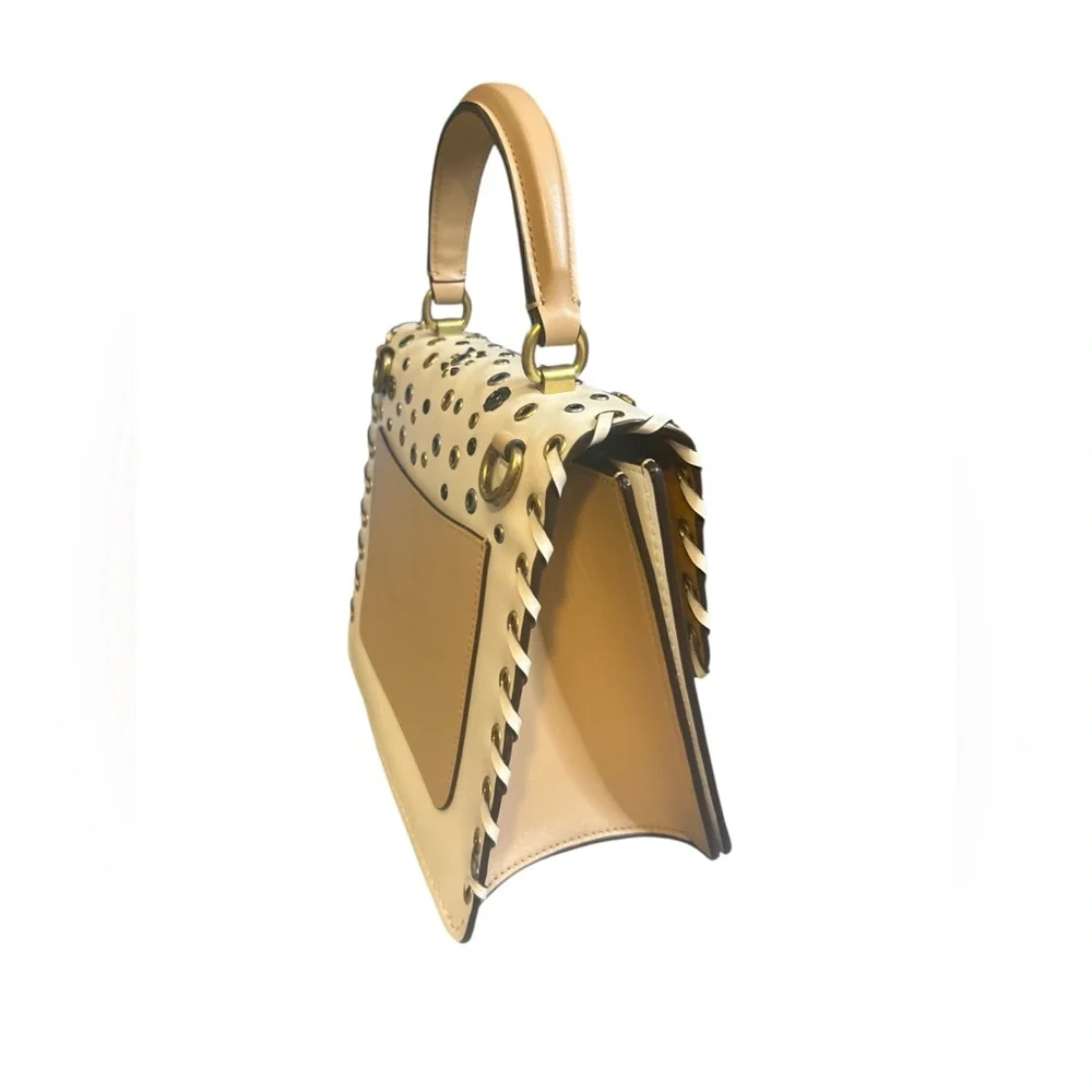 Coach Parker Restored Top Handle Whipstitch - Picture 5 of 9